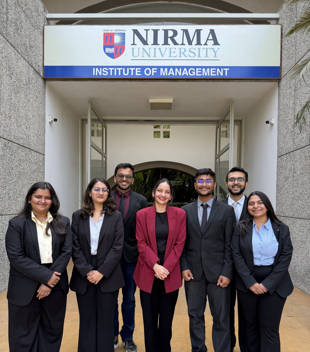 Shiksha Nerd with nirma students